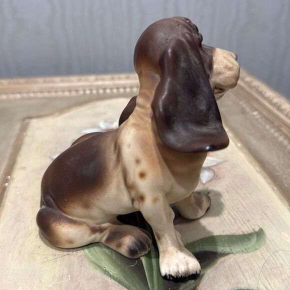 Vintage Norcrest Basset Hound Figurines Japan PLEASE READ DESCRIPTION - Picture 14 of 16